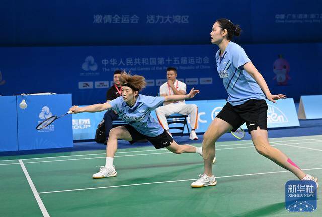 全运会｜郑雨/张殊贤晋级羽毛球女双决赛
