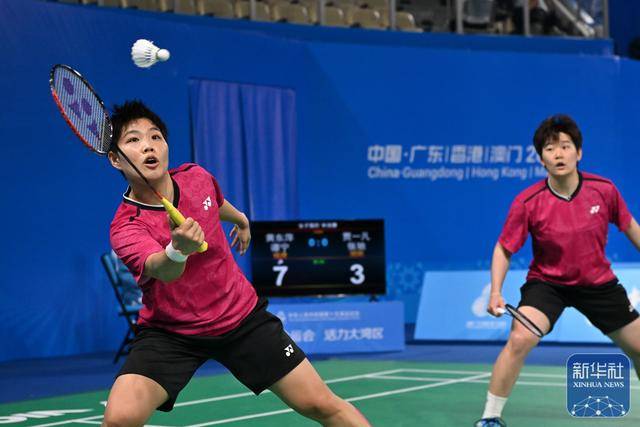 全运会｜黄东萍/谭宁晋级羽毛球女双决赛