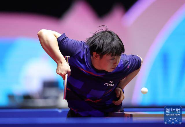 全运会|孙颖莎亮相乒乓球女单比赛