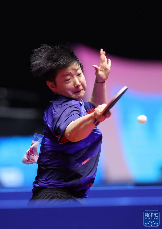 全运会|孙颖莎亮相乒乓球女单比赛