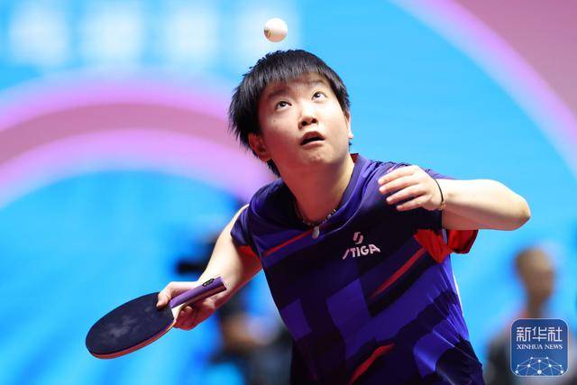 全运会|孙颖莎亮相乒乓球女单比赛