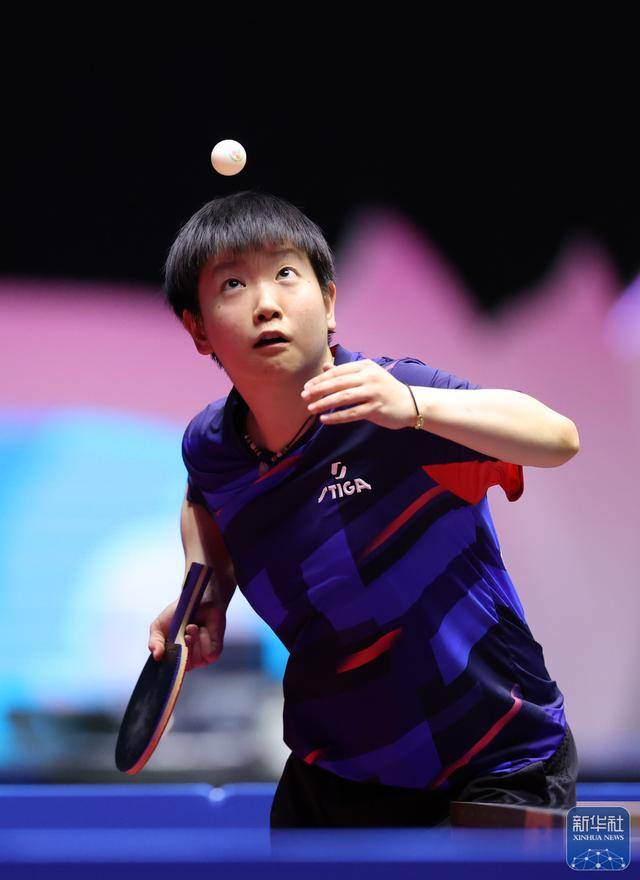 全运会|孙颖莎亮相乒乓球女单比赛