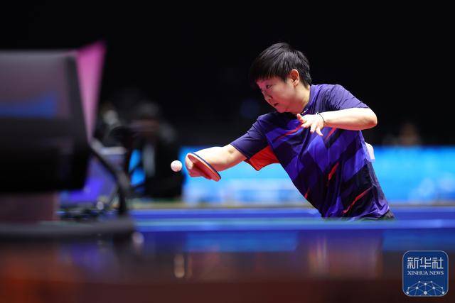 全运会|孙颖莎亮相乒乓球女单比赛