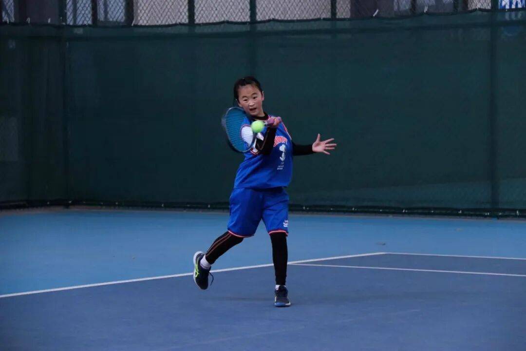 2026年广汉市青少年网球排名积分赛（第一站）举行